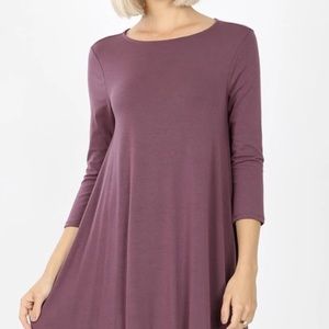 Casual Dress With Pockets